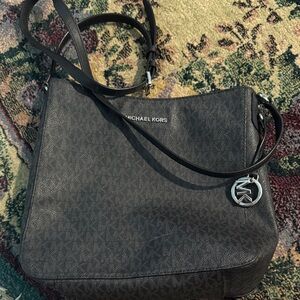 Michael Kors Dark Gray Shoulder Bag